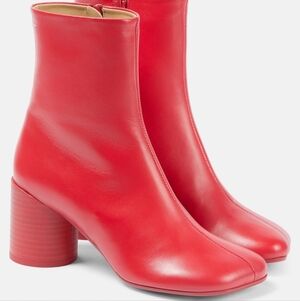 MM6 Maison Margiela Anatomic leather ankle boots